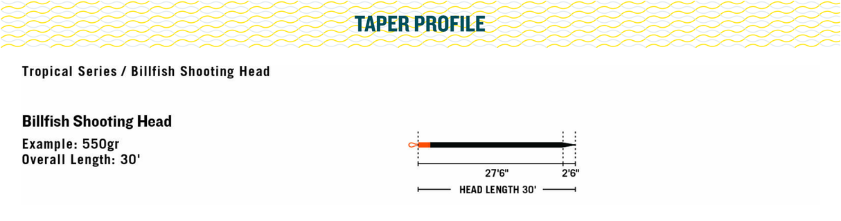 Rio Billfish Shooting Head Fly Line image 1