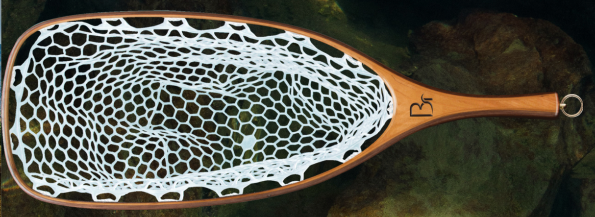 Blue Ribbon Nets Missouri-Large Walnut/Cherry Standard Handle Gen Rubber image 0