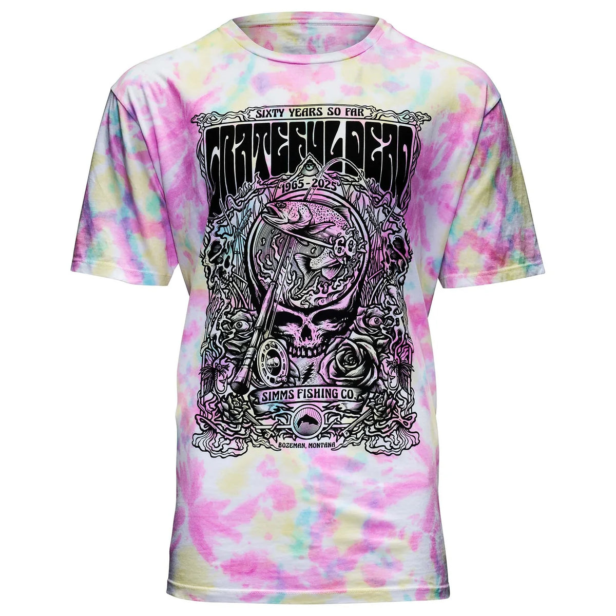 Simms Grateful Dead T-Shirt Fountain Print M's – Yellowstone Angler