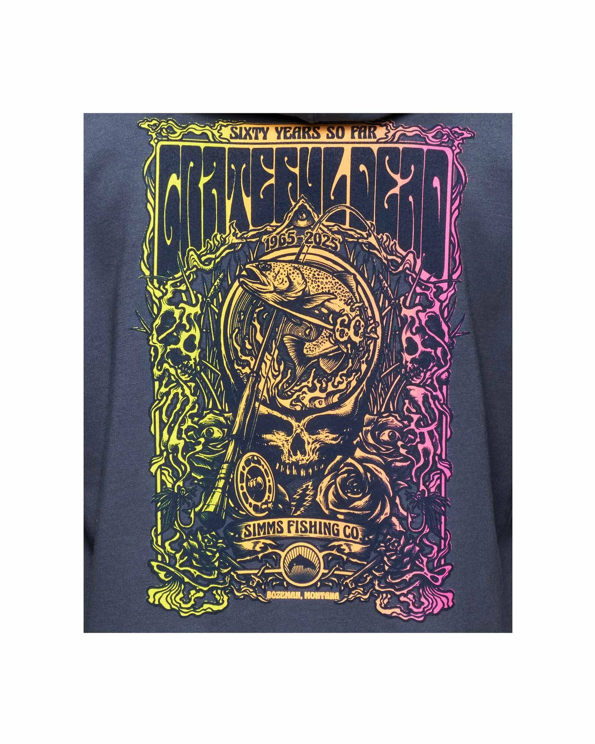 Simms Grateful Dead Hoody Fountain Print M's