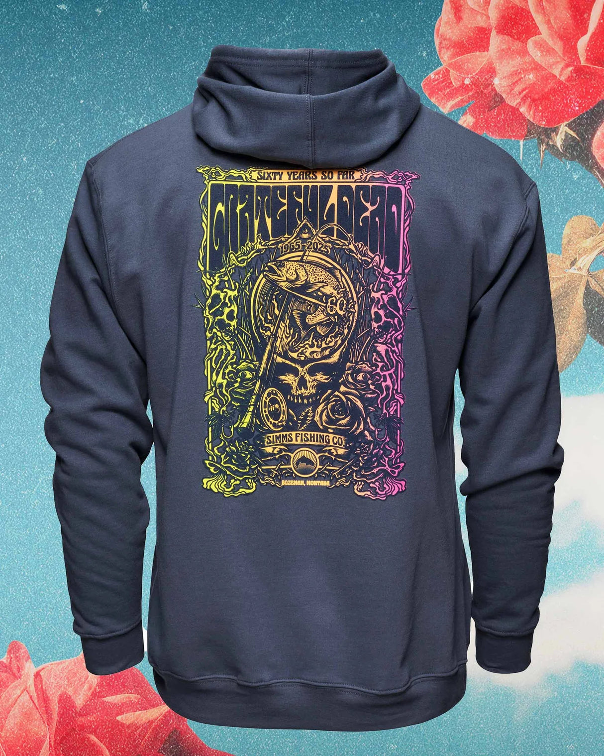Simms Grateful Dead Hoody Fountain Print M's