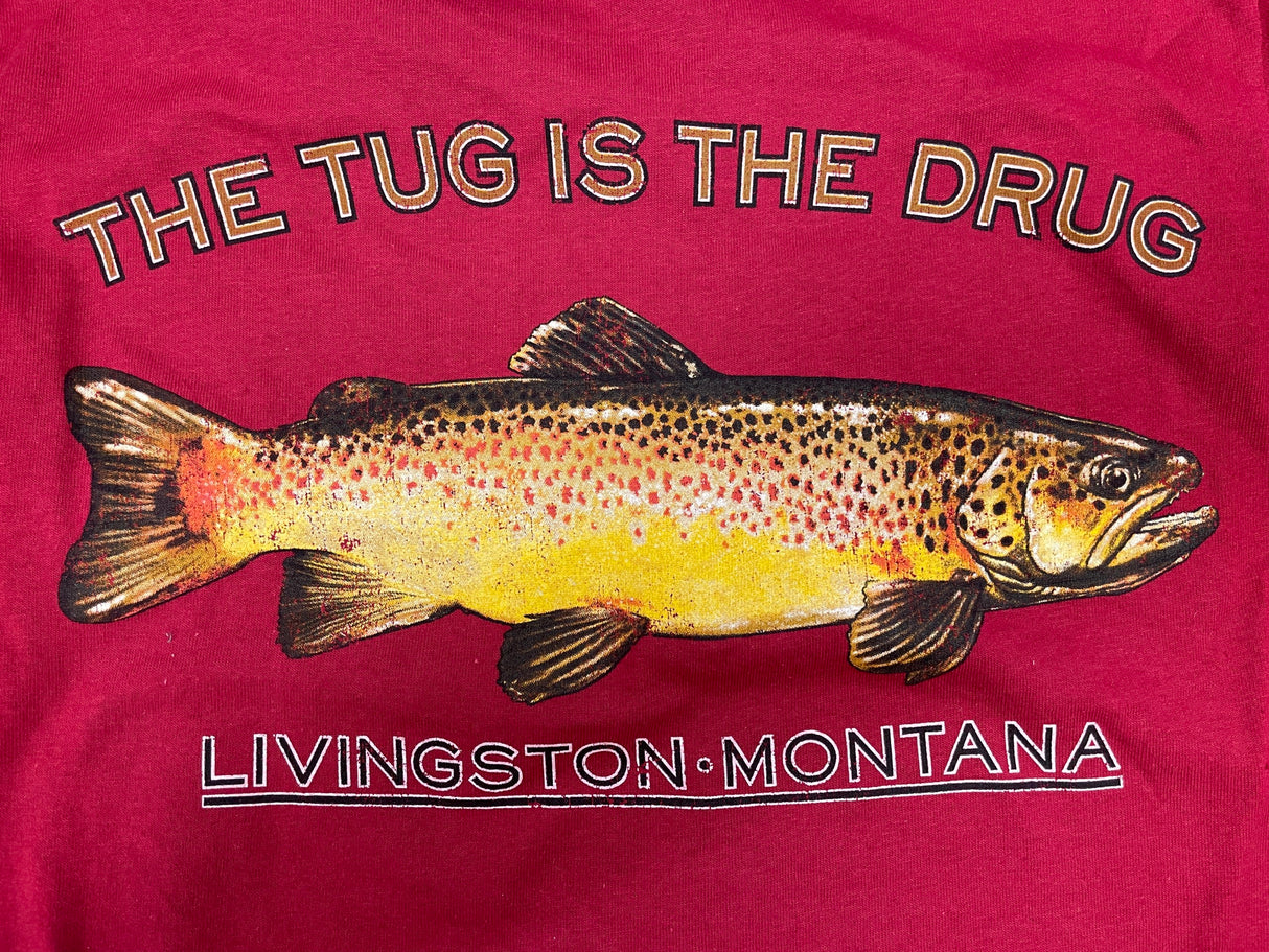 Yellowstone Angler The Tug is the Drug T-Shirt image 4