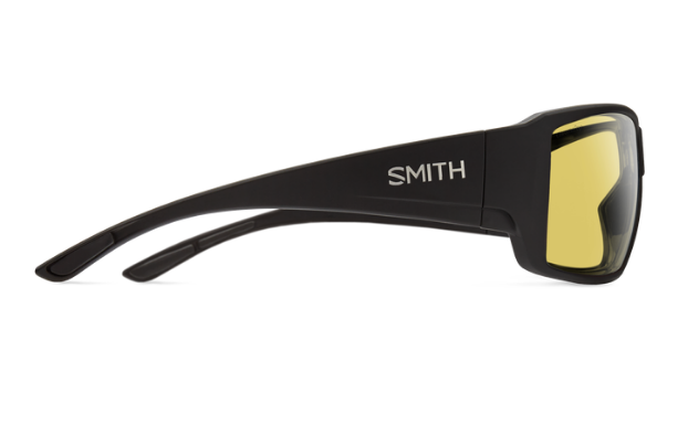 Smith Optics Guide's Choice Matte Black/ChromaPop Glass Polarized Low Light Yellow image 1