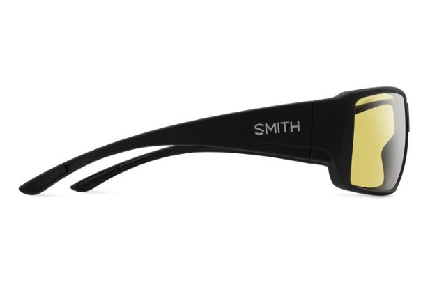 Smith Optics Guide's Choice XL Matte Black/ChromaPop Glass Polarized Low Light Yellow image 1