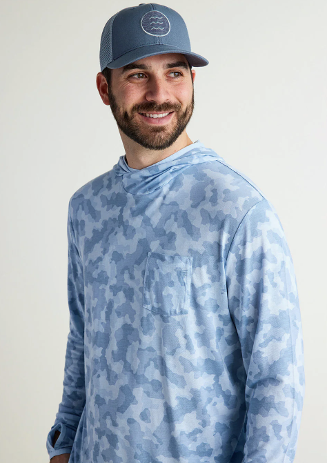 Free Fly Men's Bamboo Lightweight Hoody image