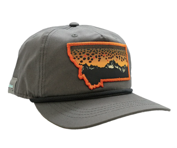 Rep Your Water Montana Wild Trout Hat image 0