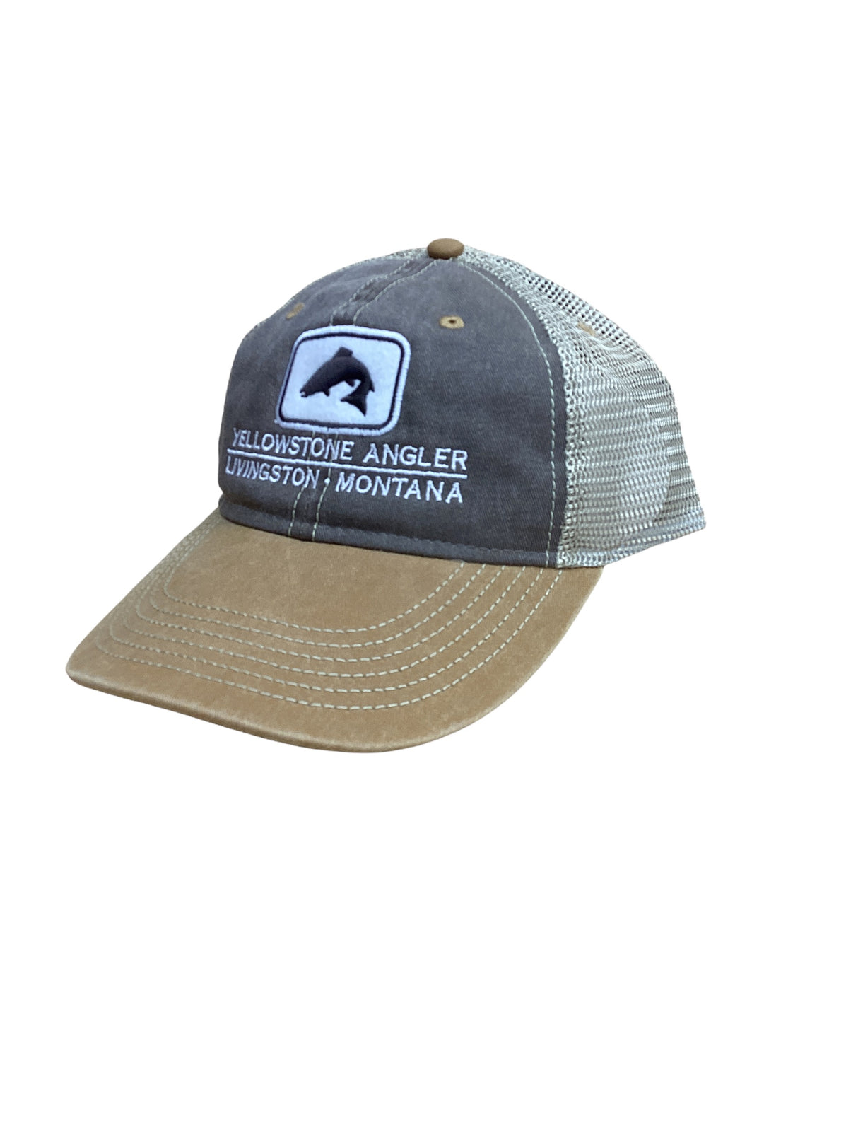 Yellowstone Angler Trout Icon Trucker Hat image 9
