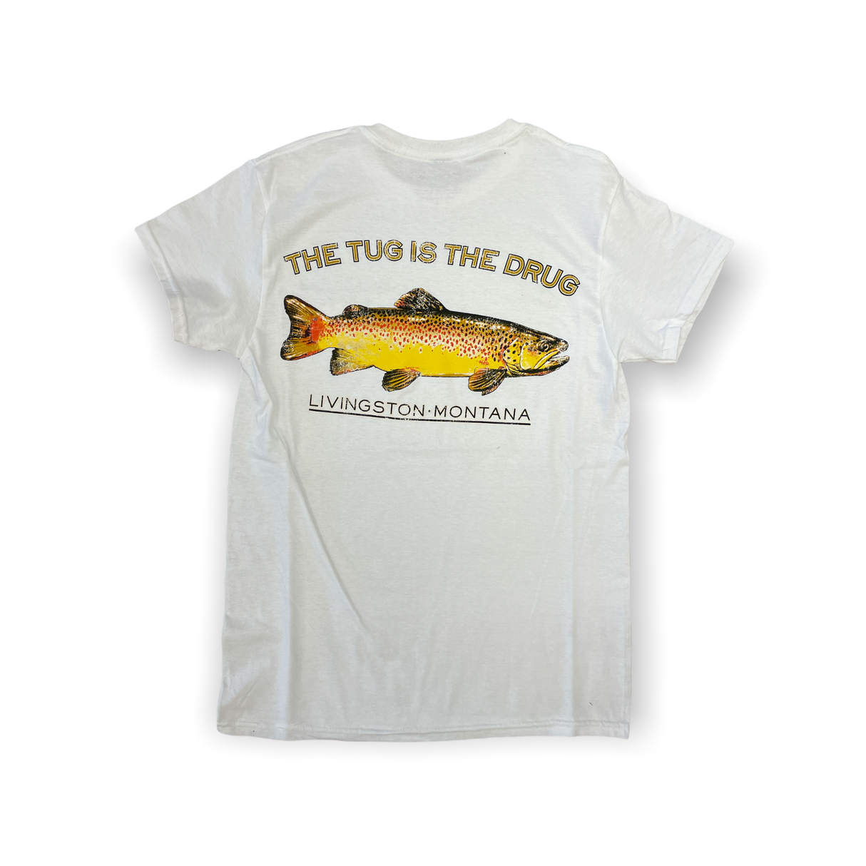 Yellowstone Angler The Tug is the Drug T-Shirt image 0