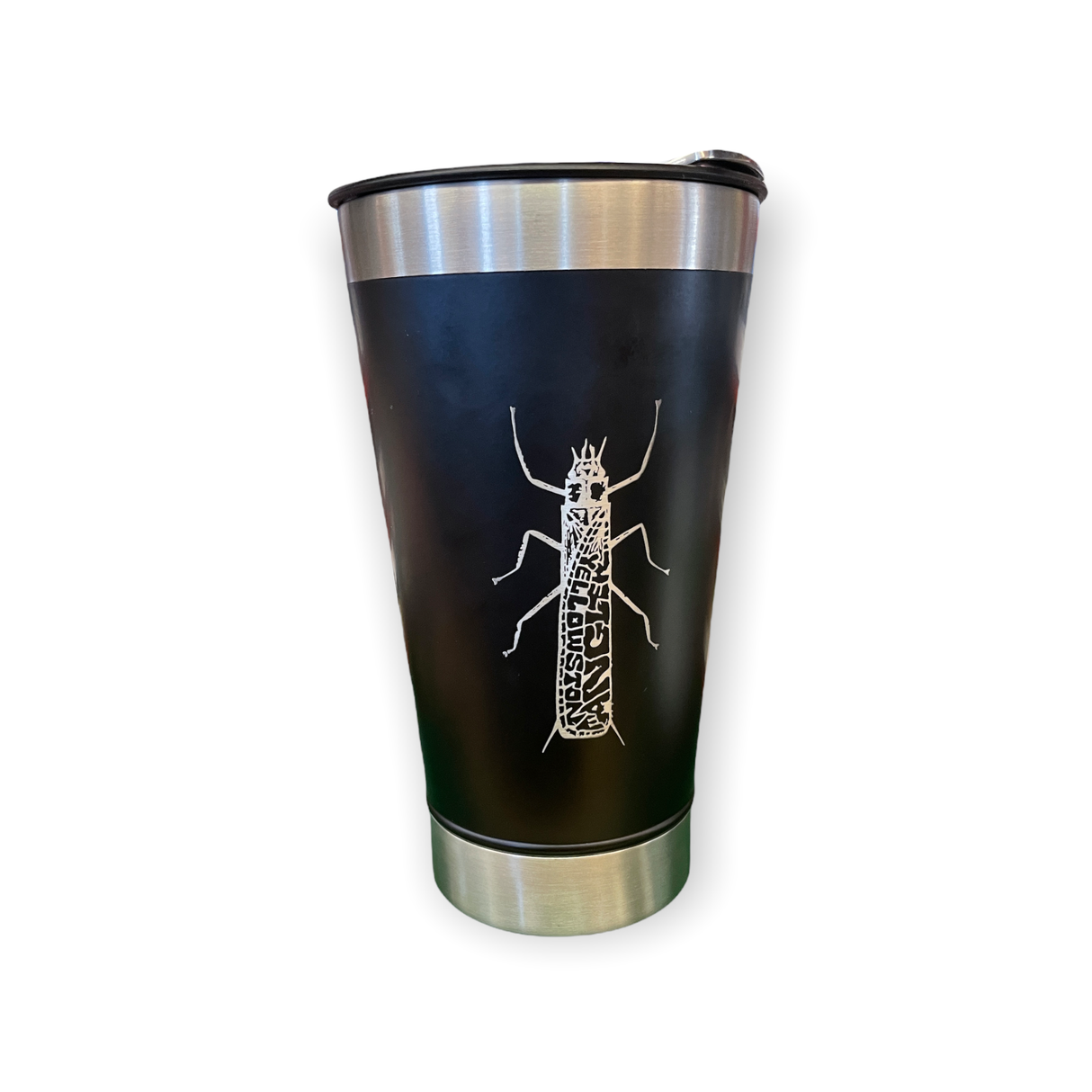 Yellowstone Angler Stanley Classic Stay Chill Insulated Beer Pint image 0