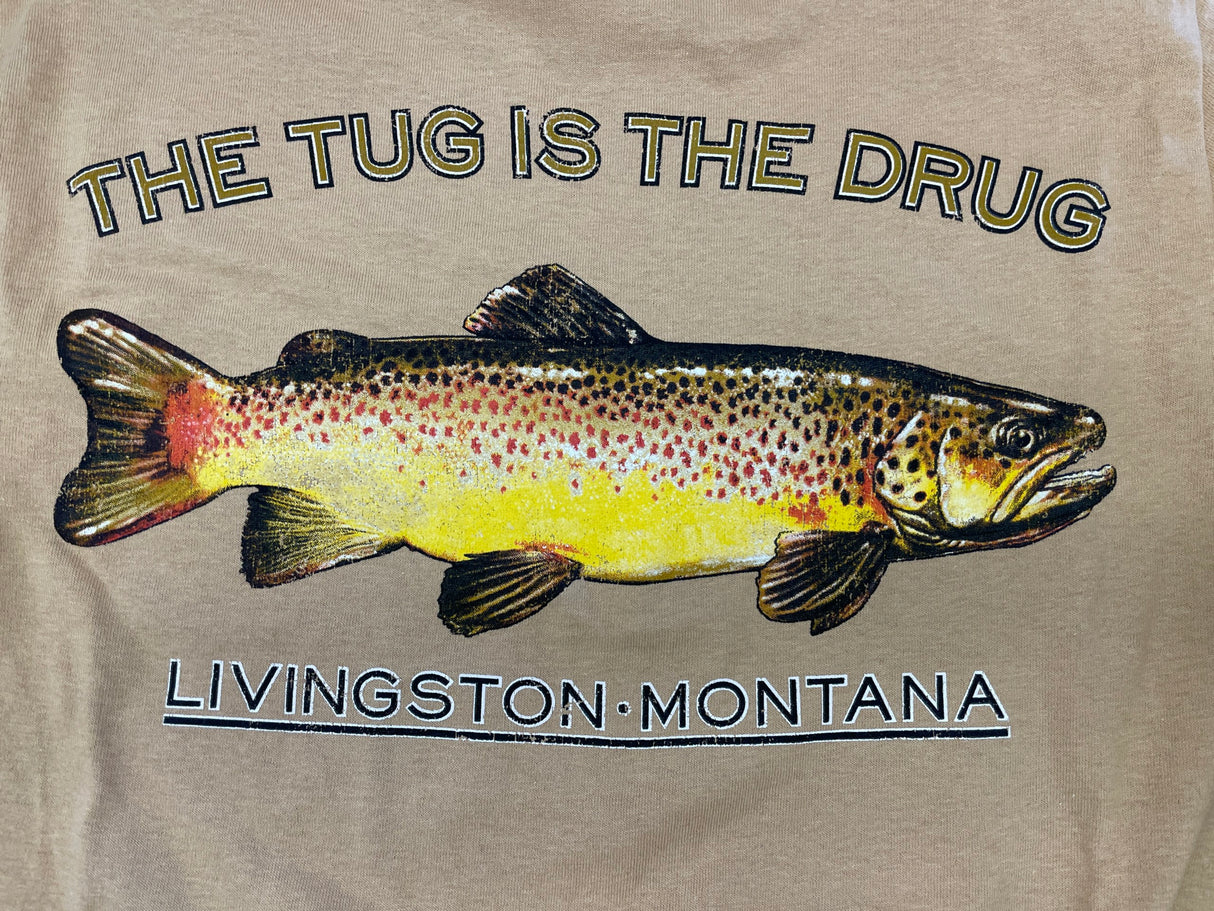 Yellowstone Angler The Tug is the Drug T-Shirt image 2