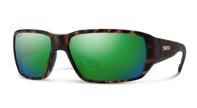 Smith Optics Hookset Matte Tortoise/ChromaPop Glass Polarized Green Mirror image 0