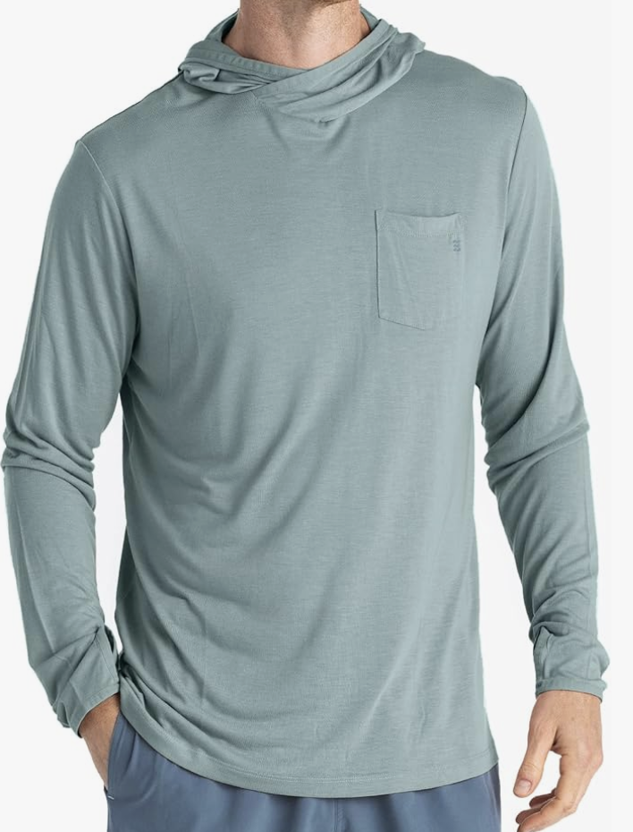 Free Fly Men's Bamboo Lightweight Hoody image