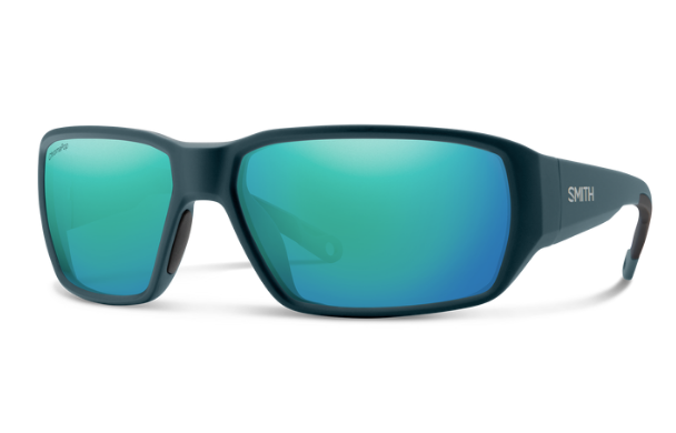 Smith Optics Hookset Matte Pacific/ChromaPop Glass Polarized Opal Mirror image 0