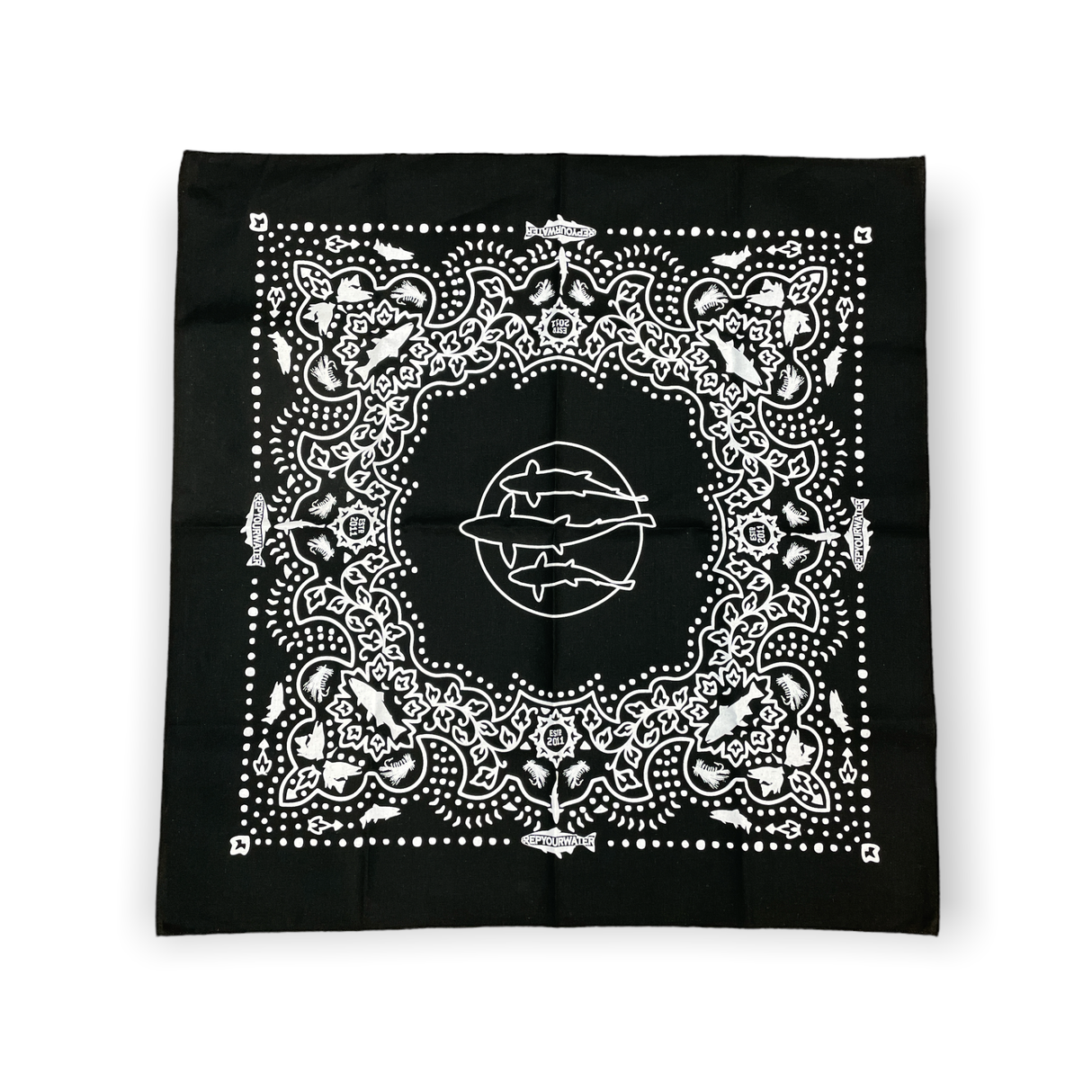 Rep Your Water Fishy Bandana image 0