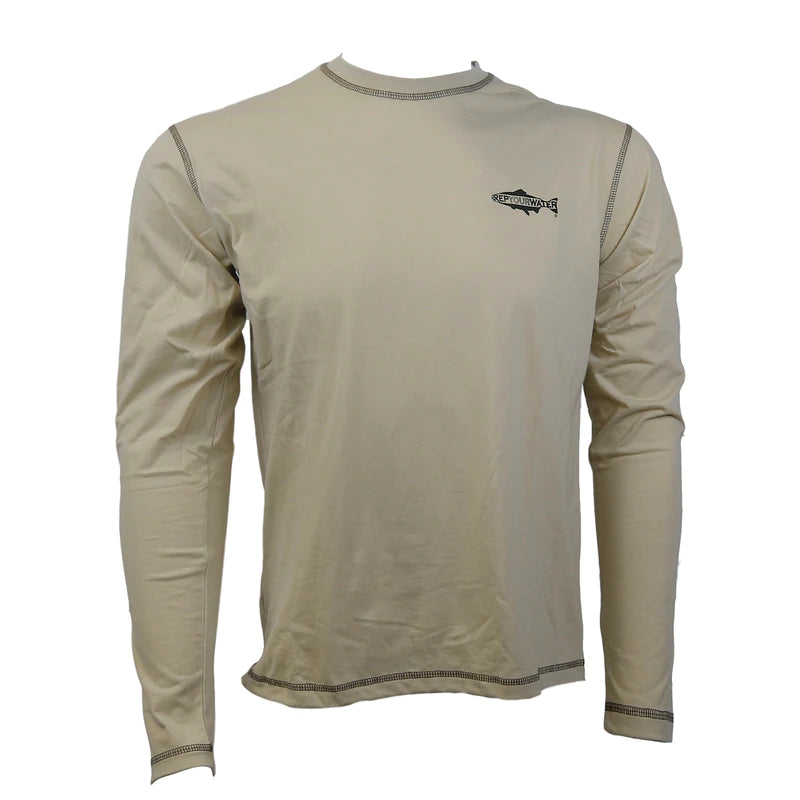 Rep Your Water Brown Snacks Merino Blend Sunshirt image 1