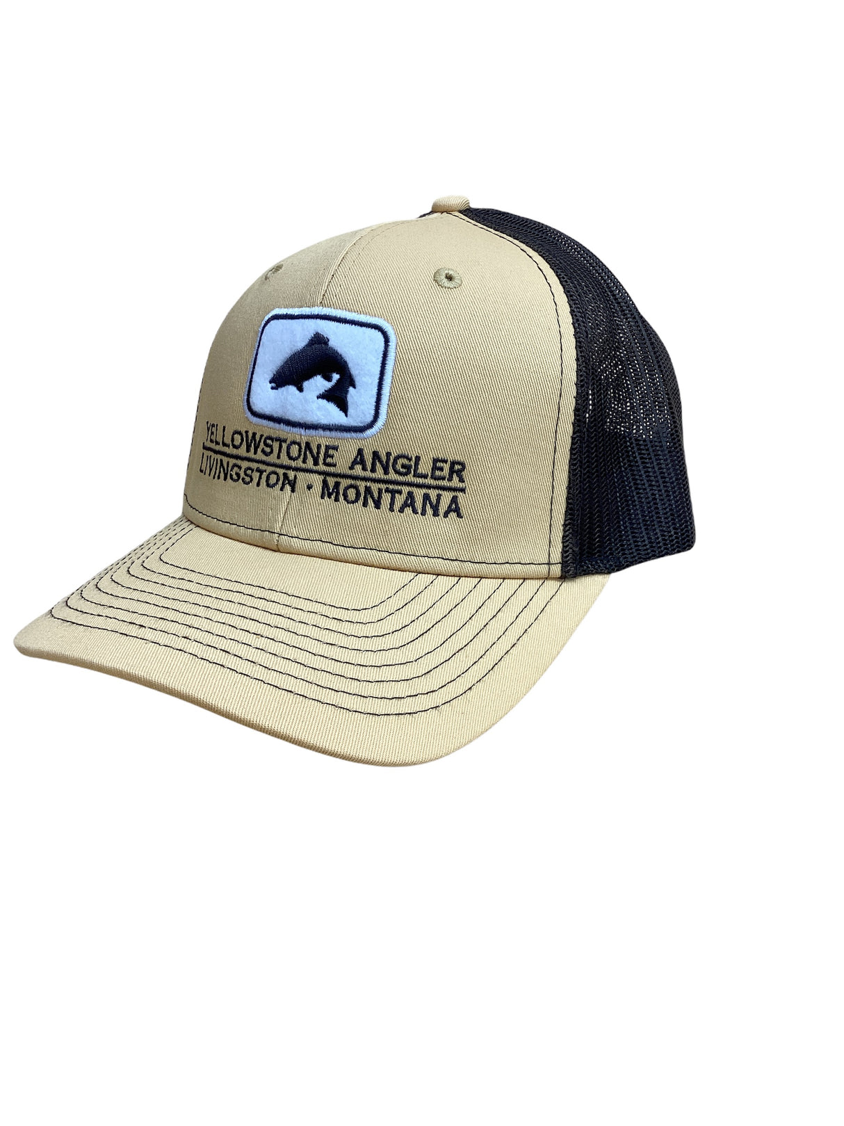 Yellowstone Angler Trout Icon Trucker Hat image 8