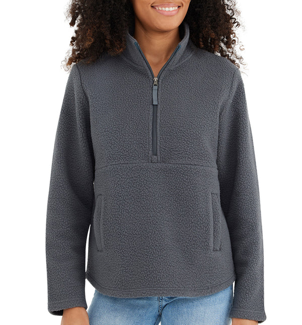 Free Fly Women's Bamboo Sherpa Fleece Half Zip image 0