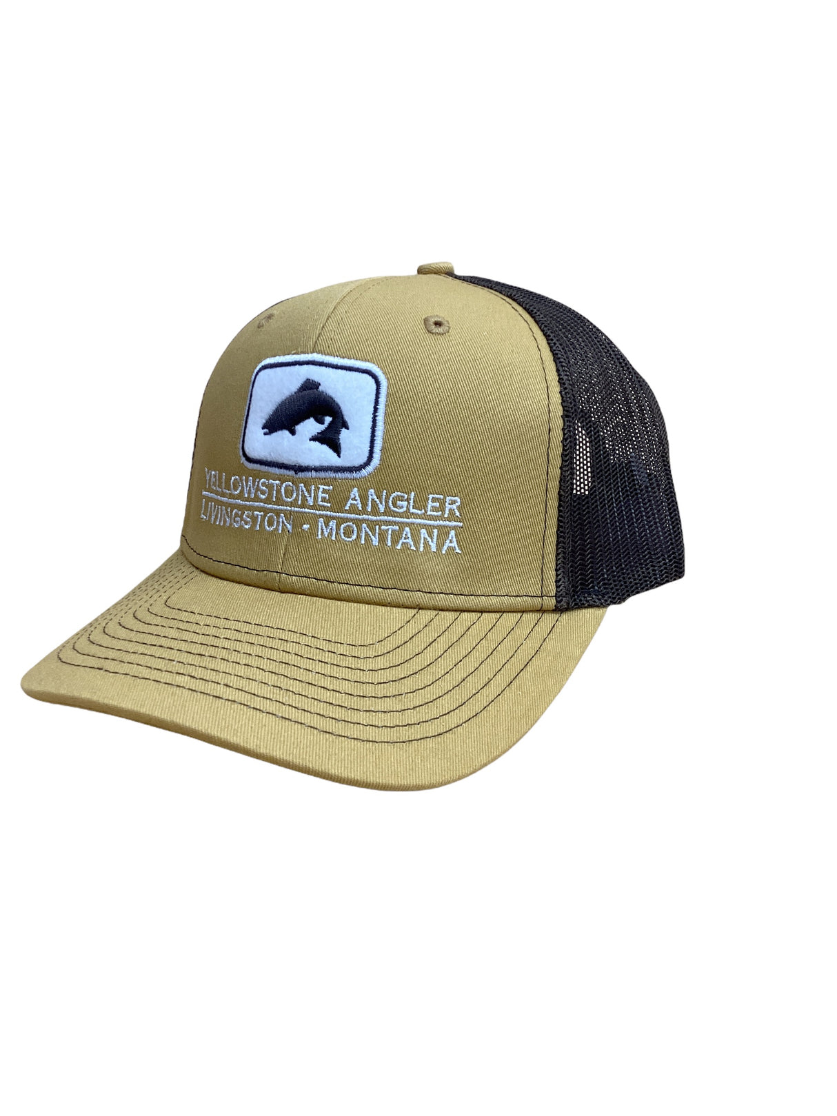 Yellowstone Angler Trout Icon Trucker Hat image 7