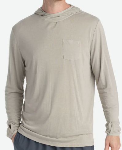 Free Fly Men's Bamboo Lightweight Hoody image 1