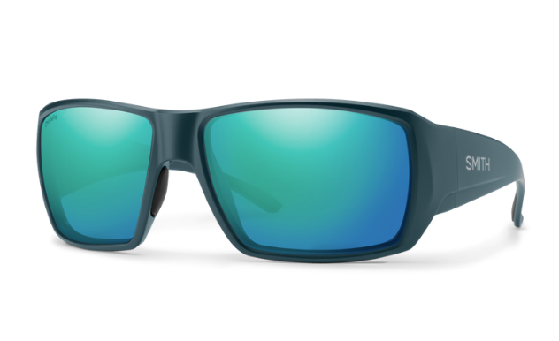 Smith Optics Guide's Choice S Matte Pacific/ChromaPop Glass Polarized Opal Mirror image 0