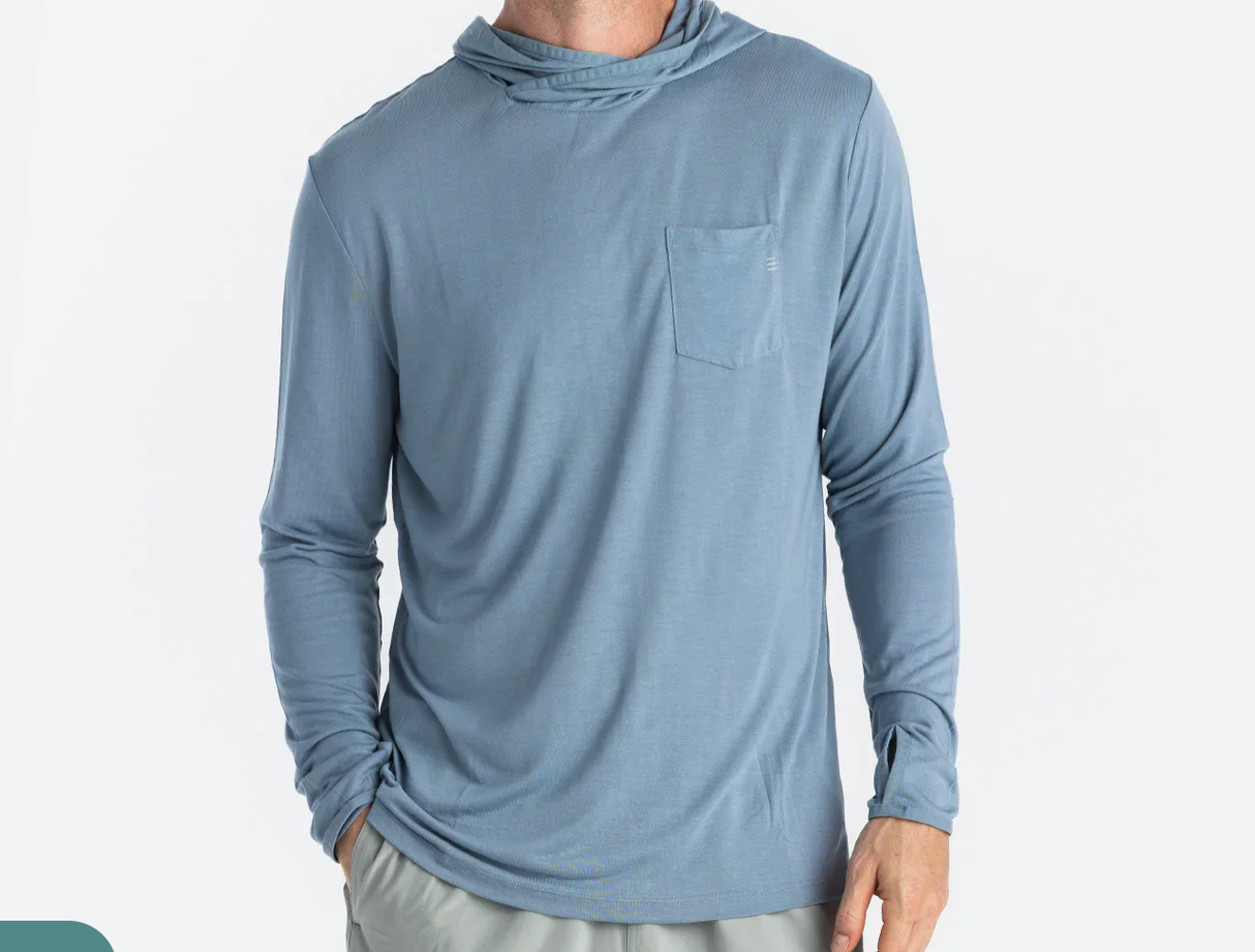 Free Fly Men's Bamboo Lightweight Hoody image