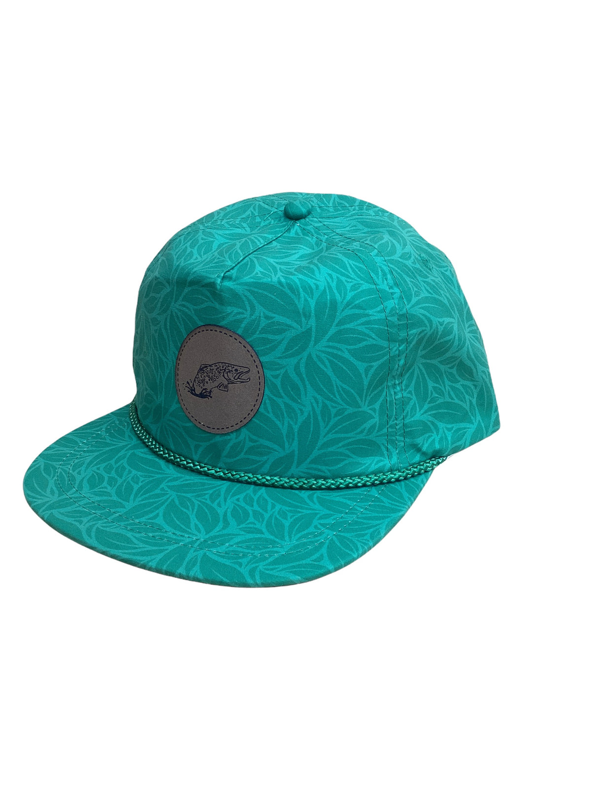 Yellowstone Angler Brown Trout Leather Patch Hat image 1