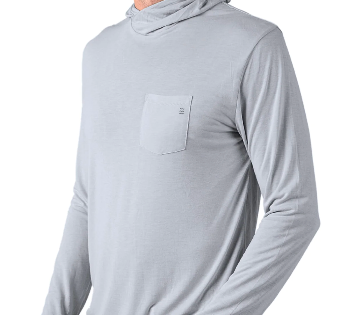 Free Fly Men's Bamboo Lightweight Hoody image 8