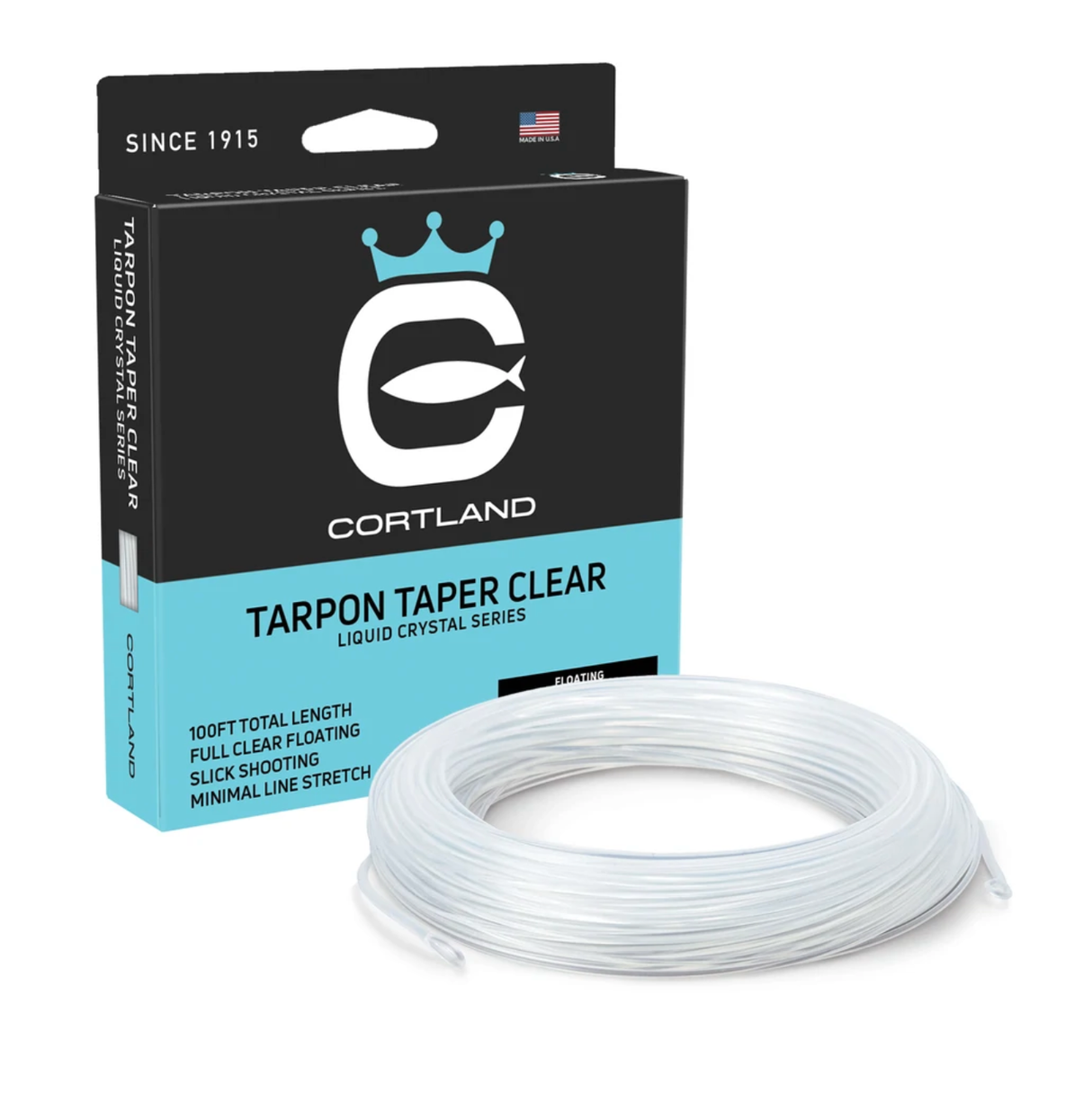 Cortland Tarpon Taper Clear Fly Line image 0