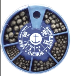 Anchor Lead Big Six Double Cut Split Shot image 0