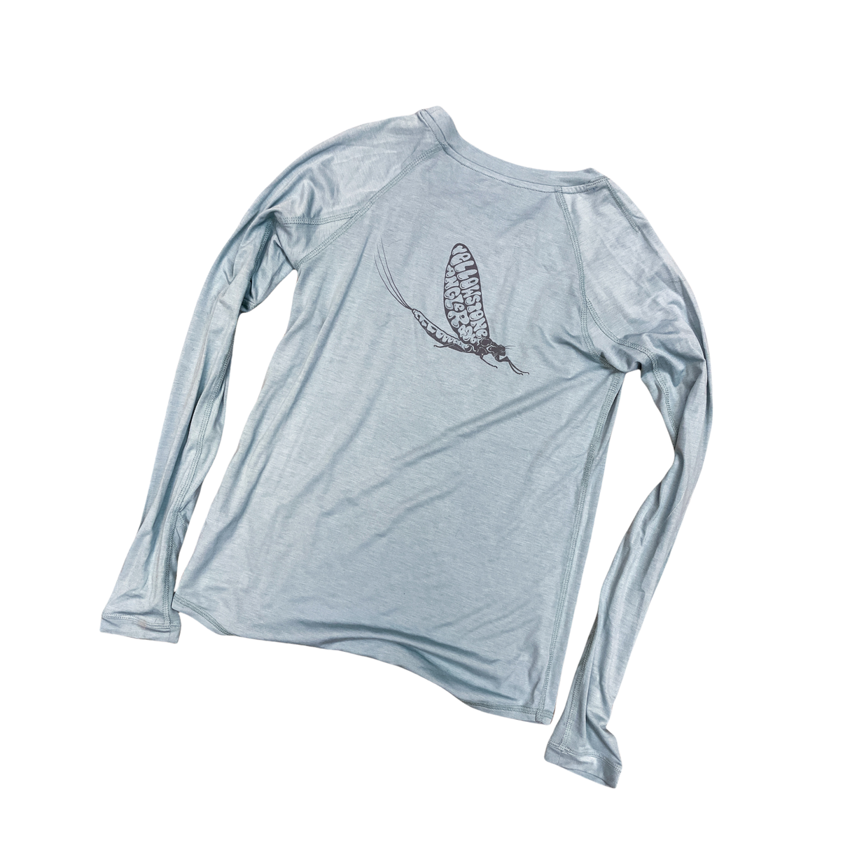 Free Fly Women's Bamboo Shade Yellowstone Angler Logo Shirt image 2