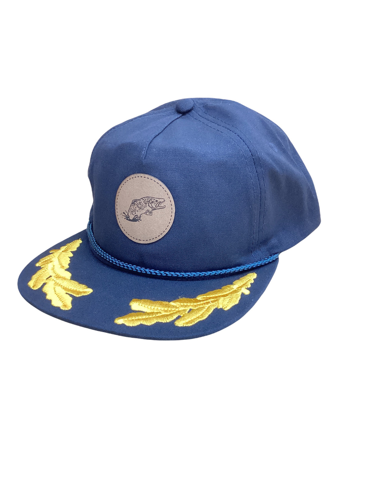 Yellowstone Angler Brown Trout Leather Patch Hat image 5