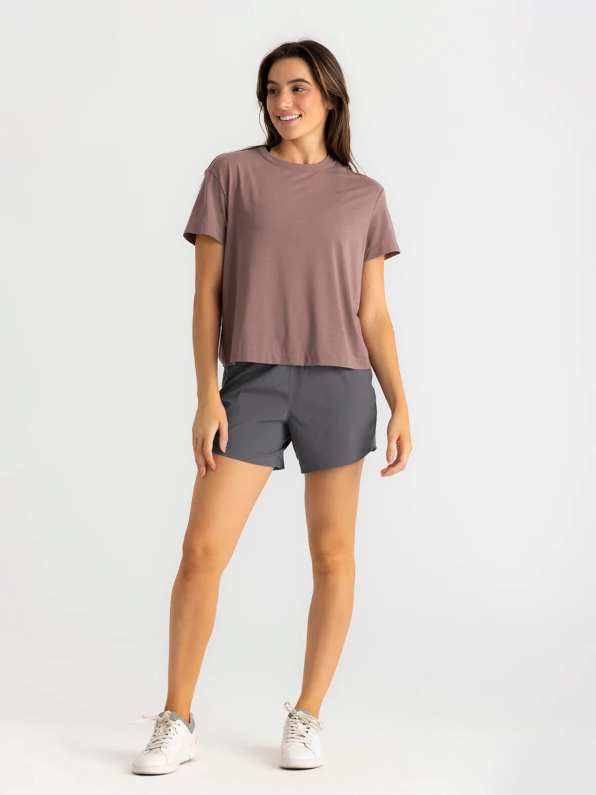 Free Fly Women's Bamboo-Lined Active Breeze Short - 5"