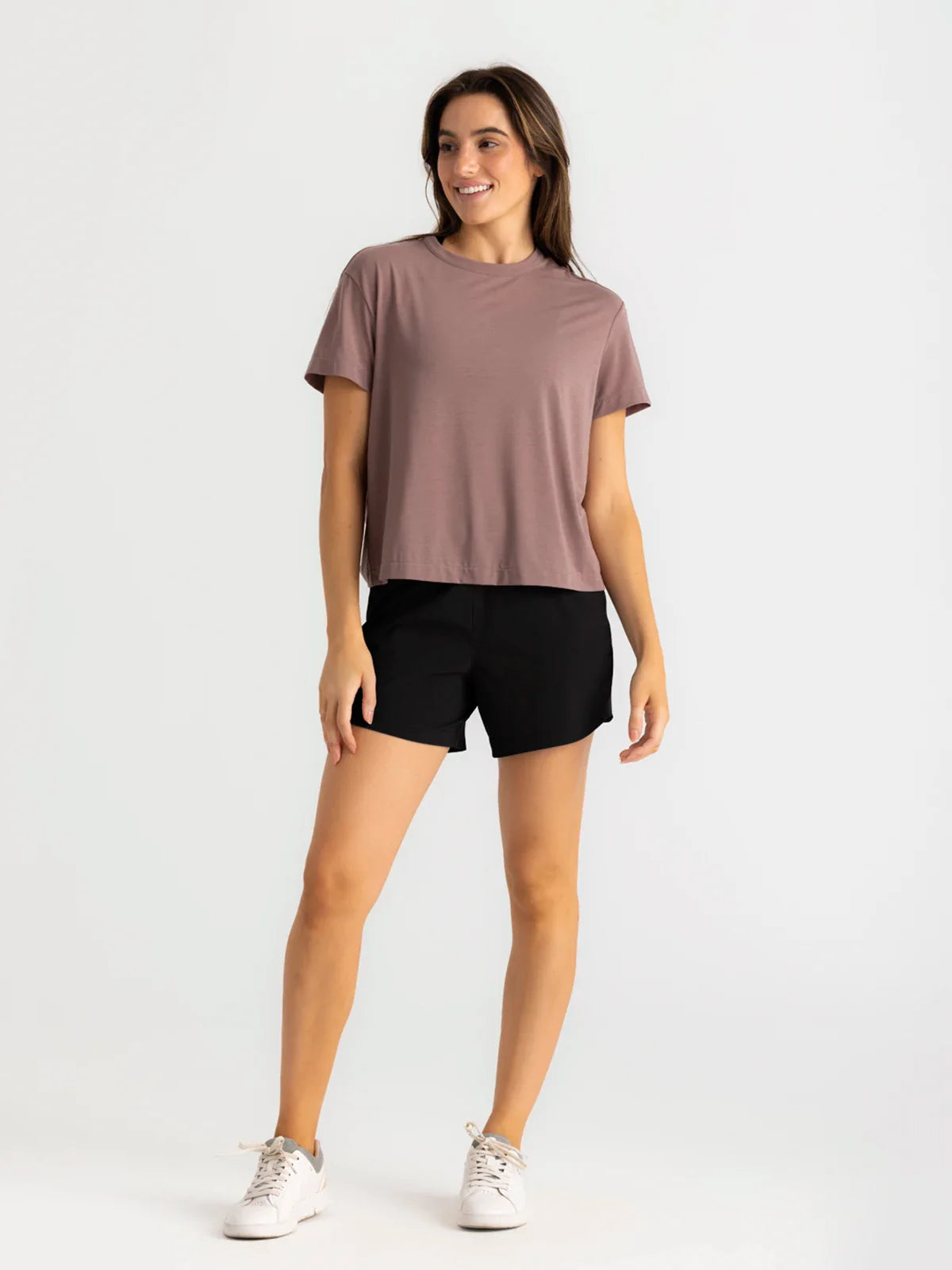 Free Fly Women's Bamboo-Lined Active Breeze Short - 5"