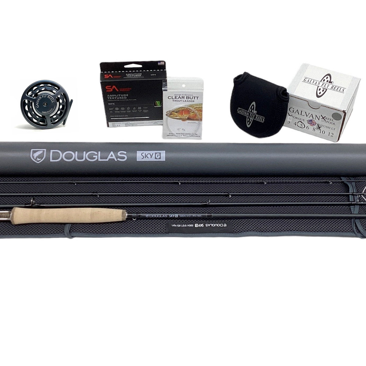 Douglas Sky G 5-Weight Outfit with Galvan Rush Reel