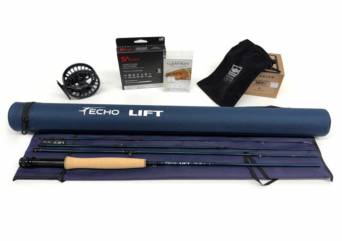 echo base fly rod and reel 2/3 hand rods of all sizes Echo Lift 3-Weight Outfit
