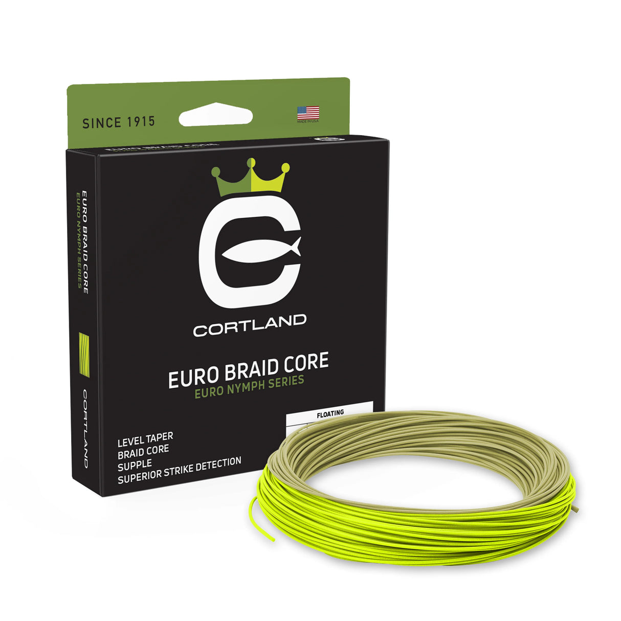 Cortland Euro Braid Core Line