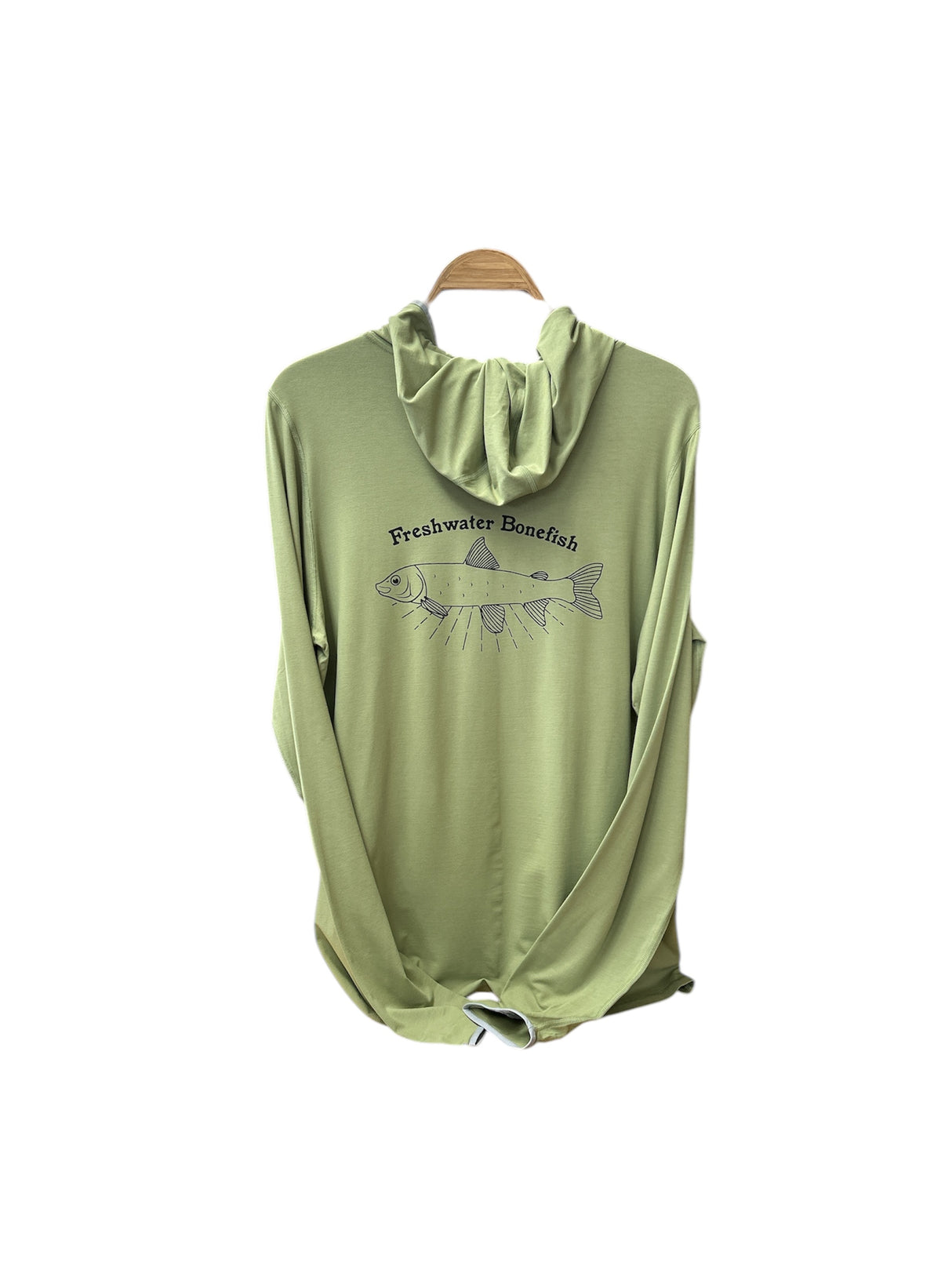 Patagonia Tropic Comfort Natural Hoody M's - Freshwater Bonefish Logo