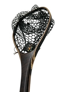Driftless Handmade Wood Landing Net "Elk Creek" #234 Figured Walnut