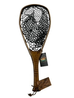 Driftless Handmade Wood Landing Net "Mill Creek" #221 Tiger Maple