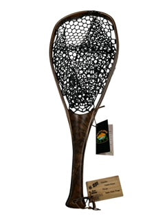 Driftless Handmade Wood Landing Net "Mill Creek" #231 Turkish Walnut