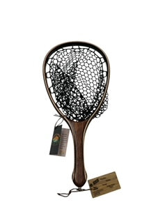 Driftless Handmade Wood Landing Net "Otter Creek " #233 Bubinga