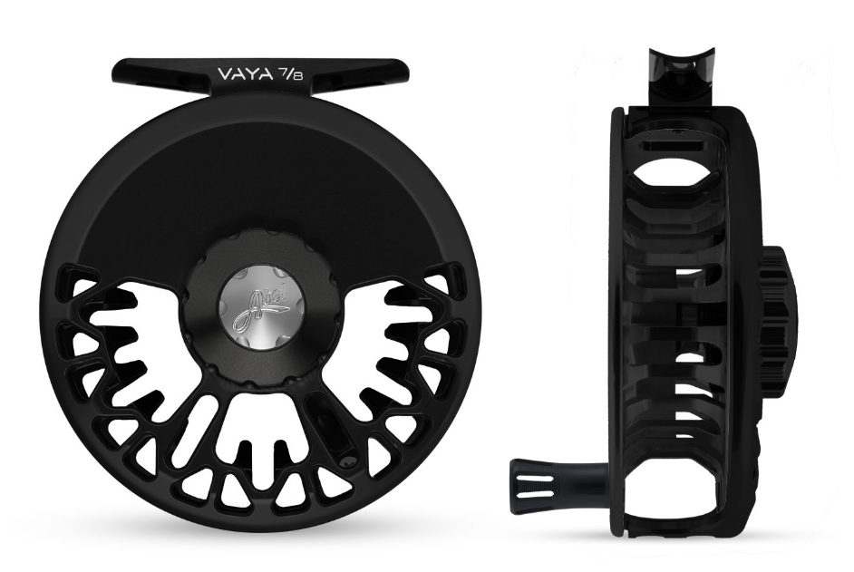 Abel VAYA Reel - 7/8 Black w/ Black Handle