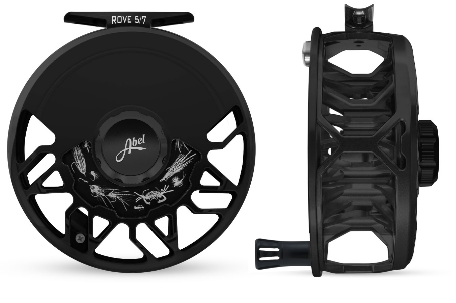 Abel Rove Reel - 5/7 Black w/ Black Handle