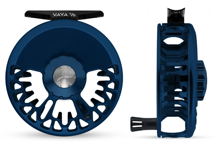 Abel VAYA Reel - 7/8 Deep Blue w/ Black Handle