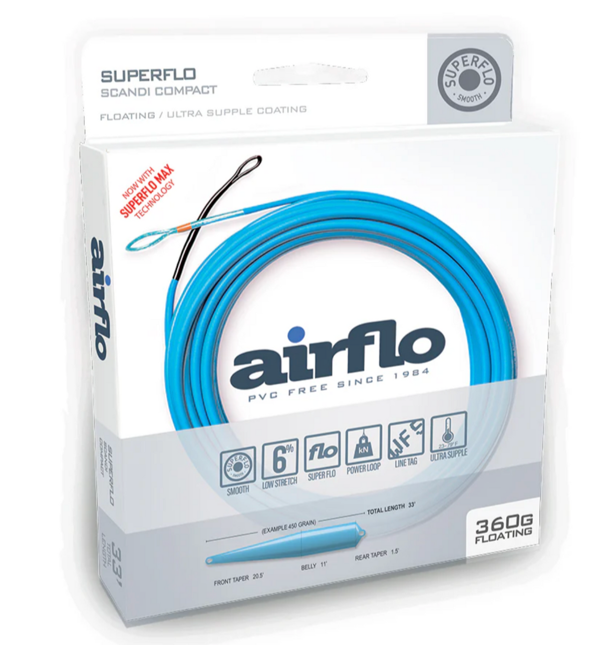 Airflo Superflo Max Scandi Compact