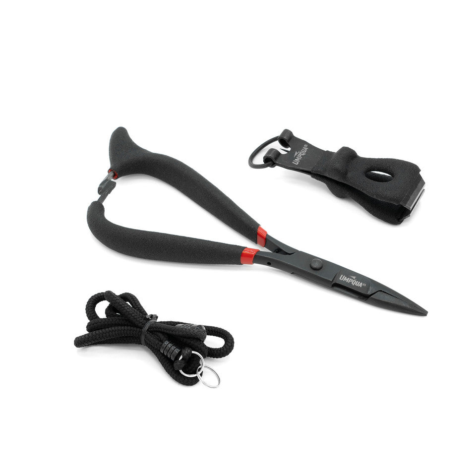 Umpqua River Grip PS 5'5" Mitten Clamp & Nipper w/ Lanyard