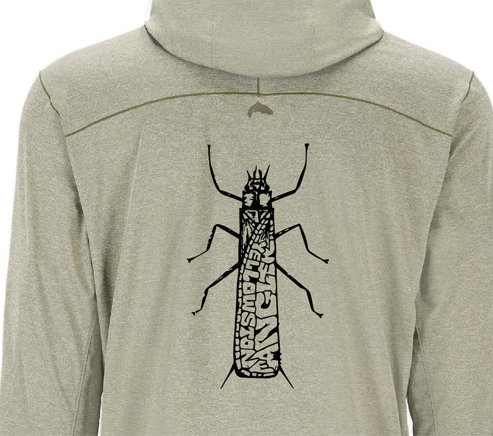 Simms M's Bugstopper SolarFlex Hoody - YA Logo