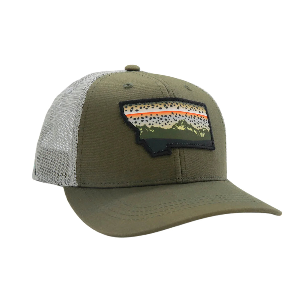 Rep Your Water Wild Montana Rainbow Hat