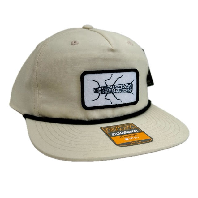 Yellowstone Angler Stonefly Logo Hat - Birch/Black Rope