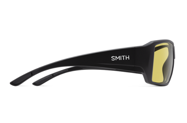 Smith Optics Guide's Choice S Matte Black/ChromaPop Glass Polarized Low Light Yellow image 1